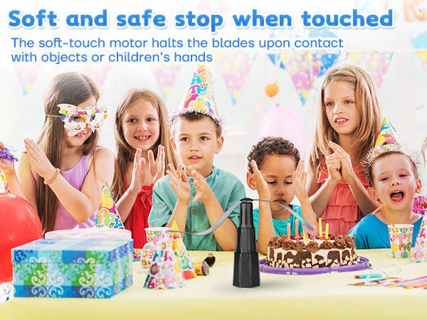 Soft and safe stop when touched