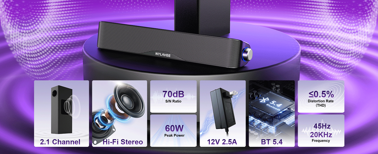 2.1 computer speakers