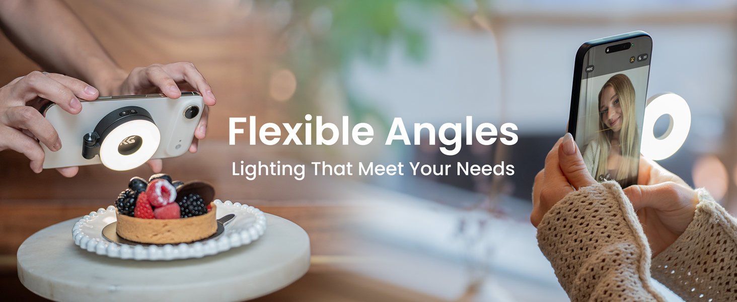 portable magnetic selfie light for iPhone 17 air pro MAX