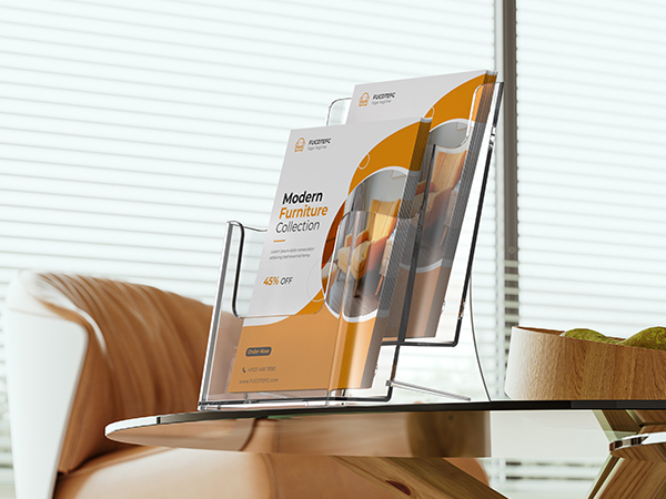 Acrylic Brochure Holder 8.5x11