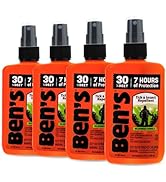 Ben's Tick &amp; Insect Repellent - Travel Size Bug Spray with 30% DEET for Mosquitoes, Ticks &amp; More ...