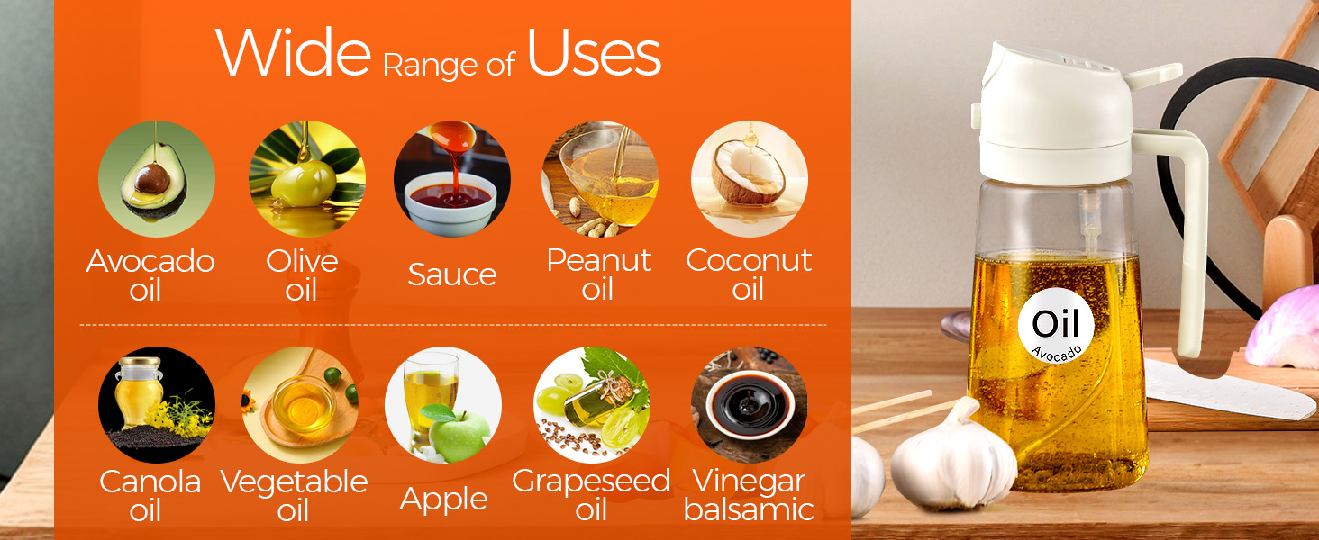 food grade spray bottles for cooking oil