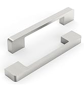 KNOKLOCK 10 Pack 5 Inch(128mm) Kitchen Cabinet Handles Brushed Satin Nickel Cabinet Pulls Kitchen...