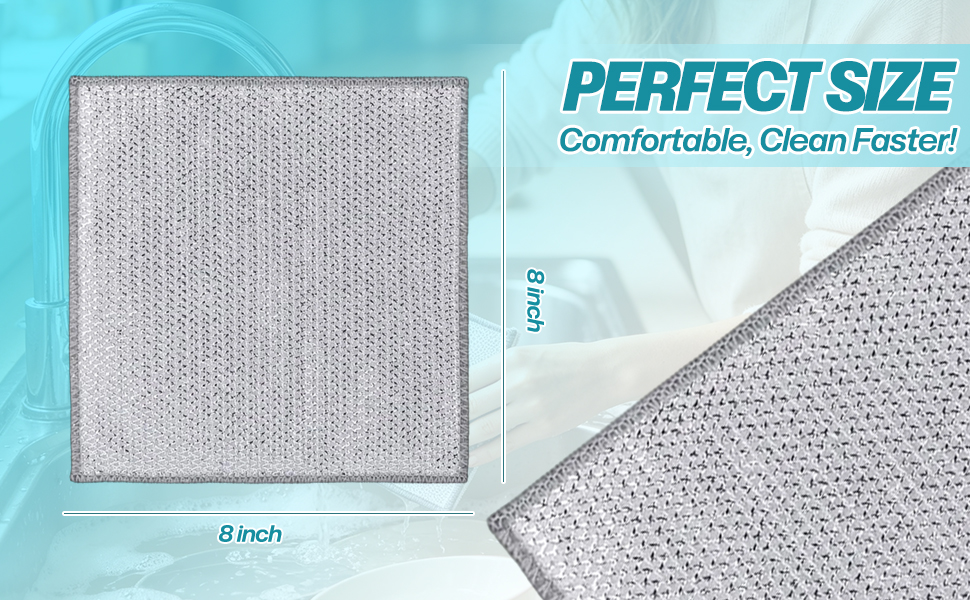 new house essentials microfiber kitchen washcloths glass cleaning cloth car cleaning kit
