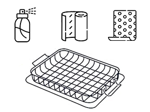 air fryer basket for oven