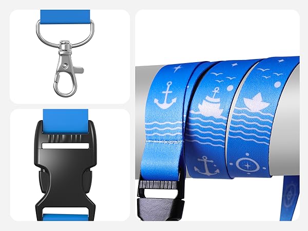 Cruise Lanyards, Blue