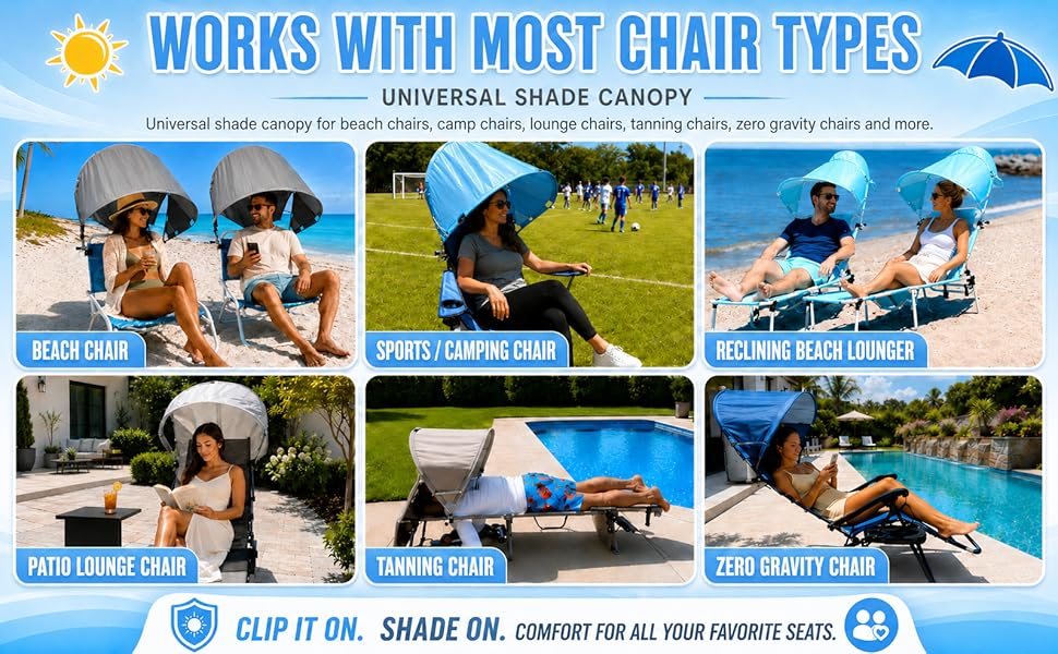 universal chair canopy