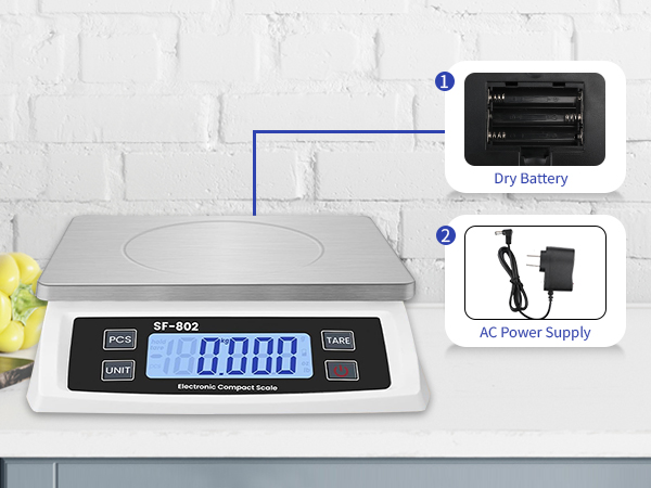 2 Power Supply scale for food