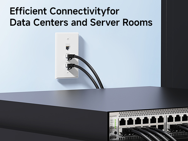 Low Profile 2-Port Keystone Jack Wall Plate
