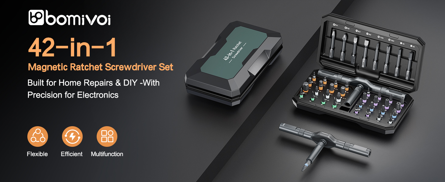 42 in 1 Magnetic Screwdriver Set
