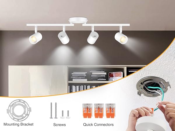 ceiling spot light track lighting kit