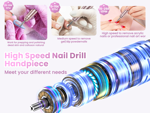 Nail Drill Kit for Polishing