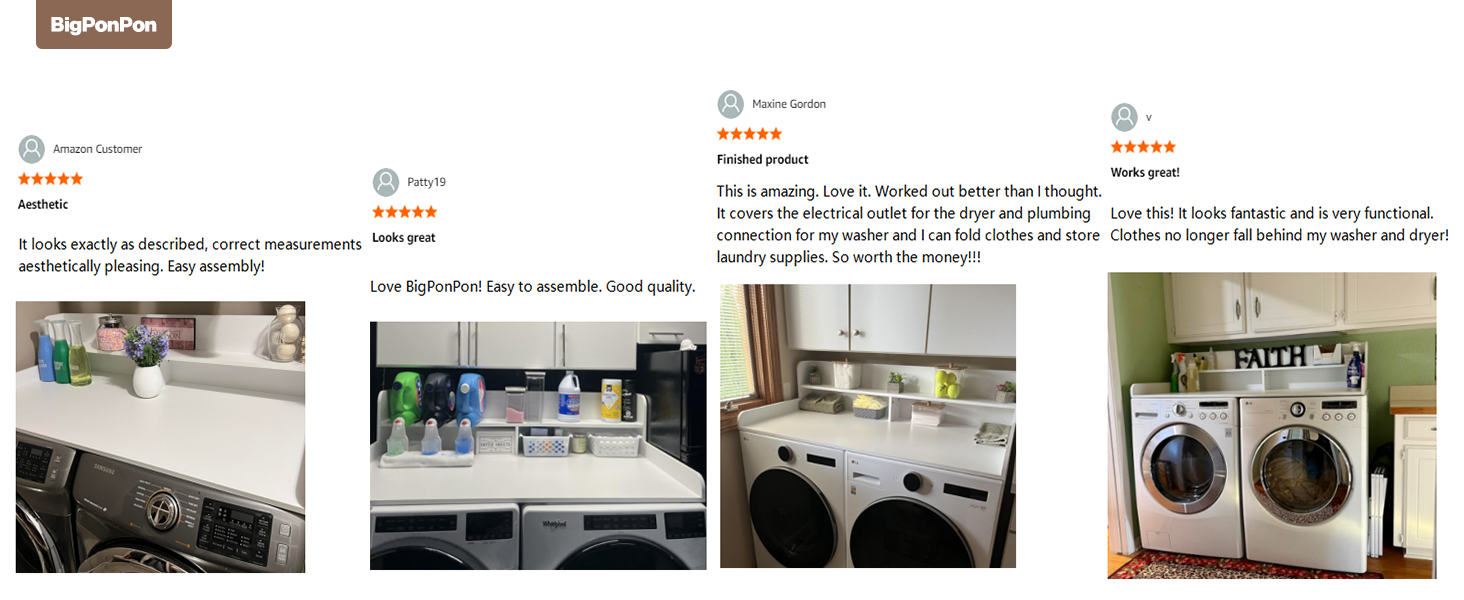 Washer and Dryer Countertop