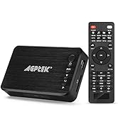 AGPTEK 1080P Media Player Read USB Drive/SD Card with HD HDMI/AV/VGA Output for RMVB/MKV/JPEG etc...