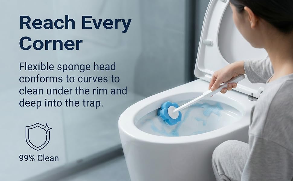 Disposable Toilet Brush