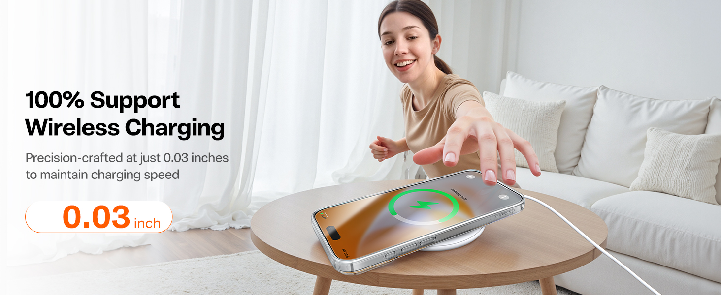 TORRAS Crystal Clear for iPhone 17 Pro Case, Upgraded Non-Yellowing