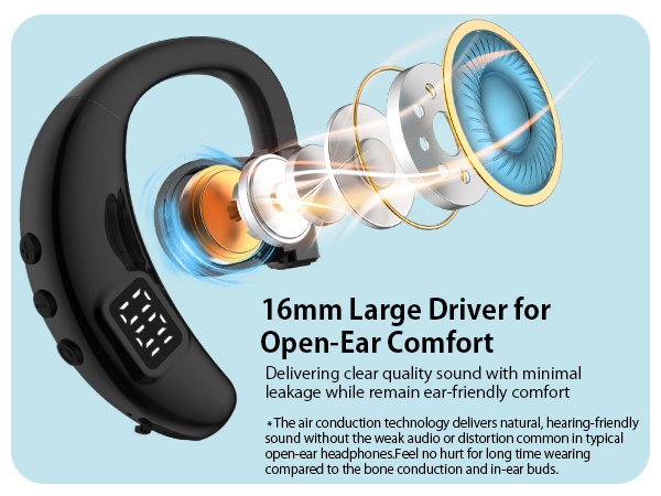 mono earbud single ear single ear headset with mic single ear headset