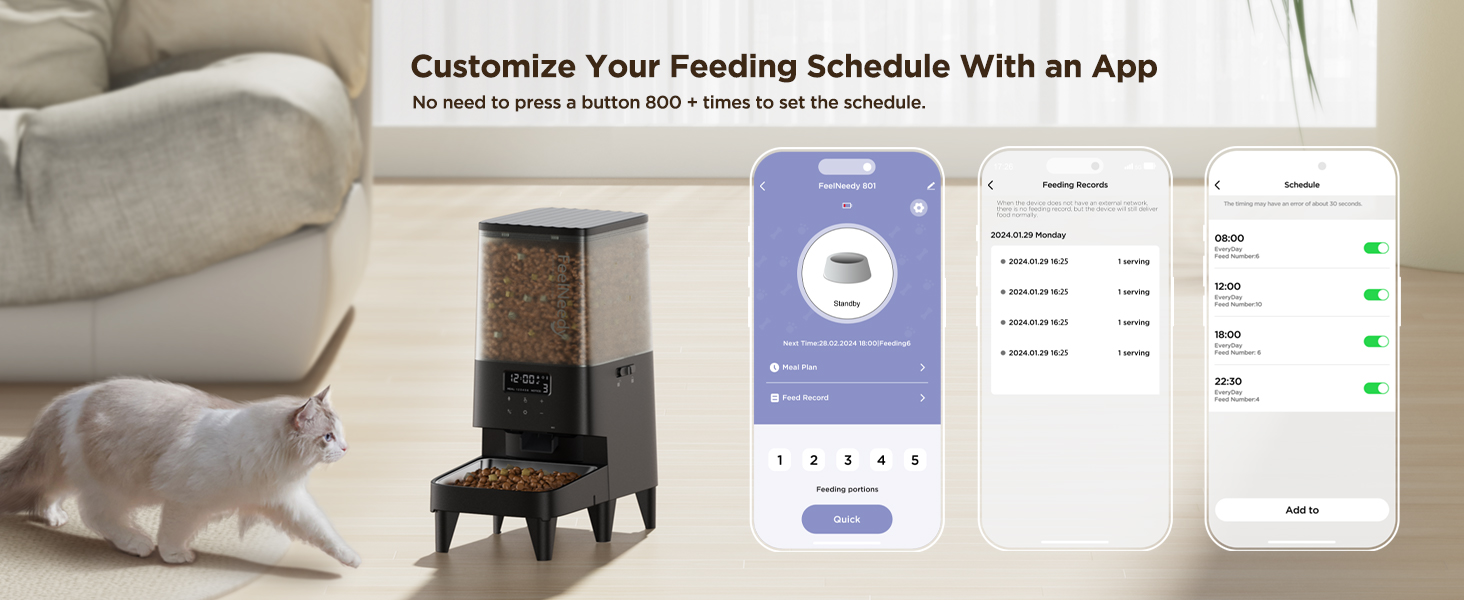 automatic cat feeders