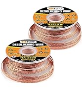 BEEYUIHF 3M/10ft 2.5mm Desoldering wick Braid, Solder wick Braid with Flux, No-clean Solder Remov...