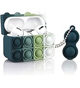 ELOVEN for AirPods Pro 2nd Case Protective Case with Keychain for Airpods Pro 2 Soft Silicone Cov...