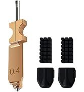 HzdaDeve Upgraded 0.4MM Hotend Kit for Flashforge AD5X Quick-Detachable Nozzle Extruder Quick Rel...