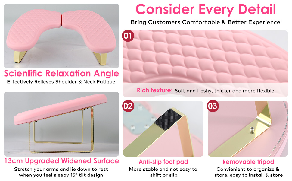 nail arm rest hand nail pillow