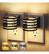 JandCase LED Night Light, [2 Pack] Bubble Night Lights Plug into Wall, Dimmable Nightlight with D...