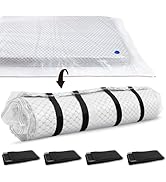 Storage Master Vacuum Storage Bag for Queen Full Size Mattress - Ideal for Memory Foam and Latex ...
