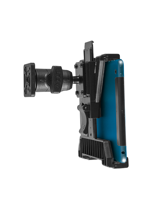 Short drill base tablet mount
