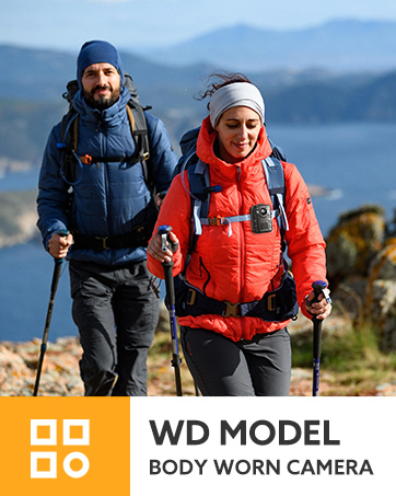 1296p body camera with 64g memory for sport