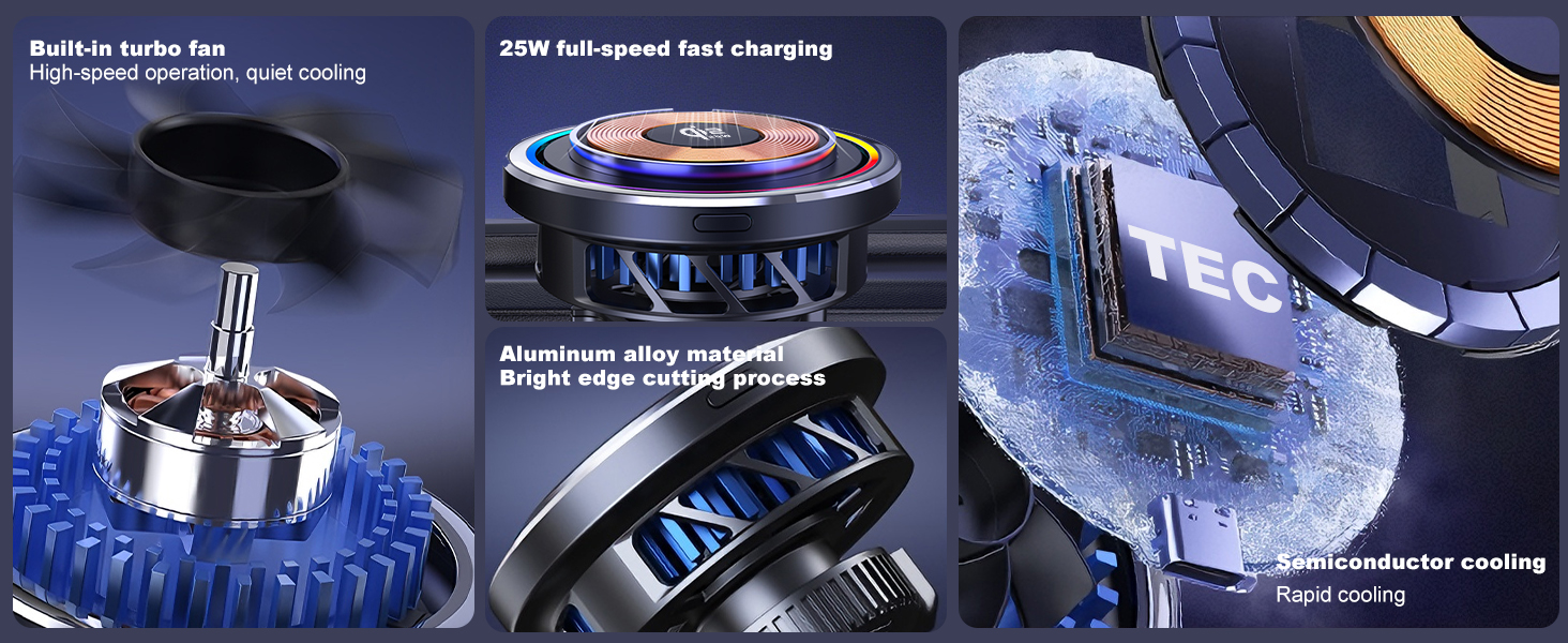 25W Magsafe Car Mount Charger