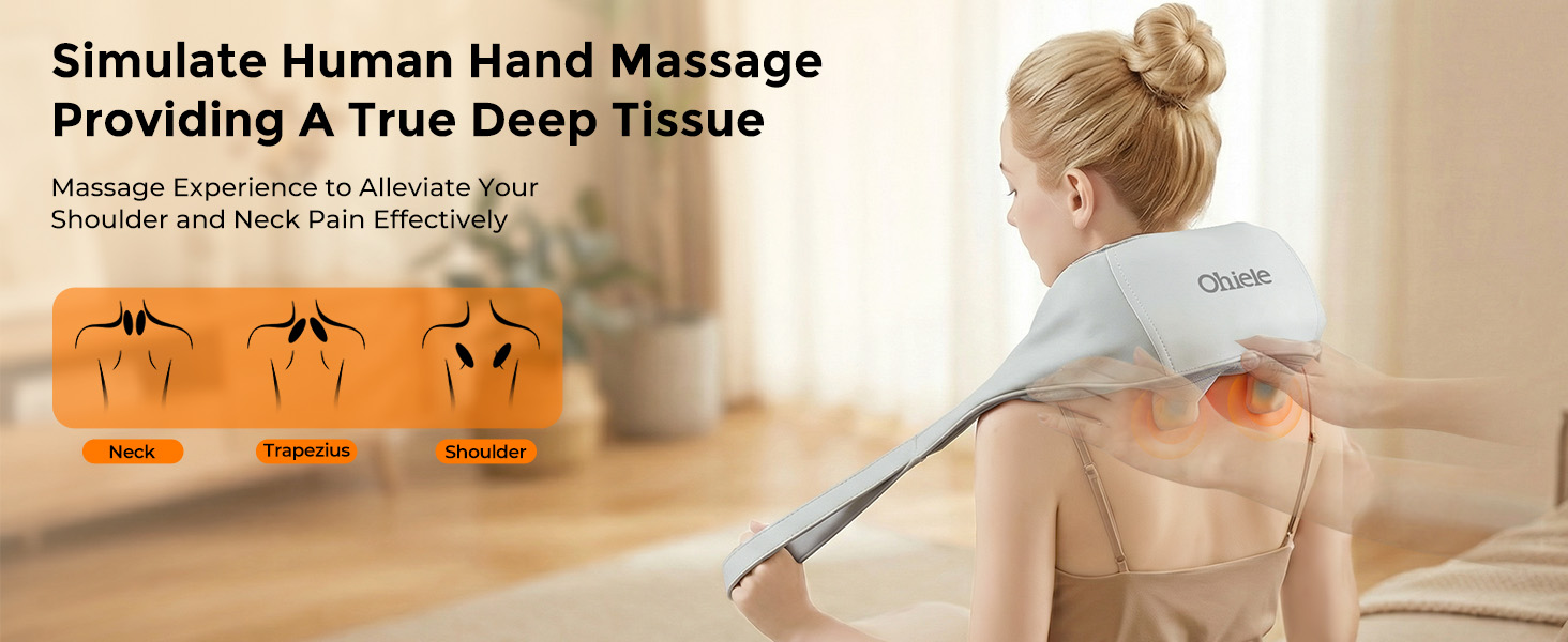 6D kneading massager