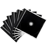 Fkewp 6 PCS Standard Single Clear CD Jewel Case, 10 mm CD Storage Case Disc Collection Organizer ...