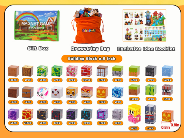 magnetic building block