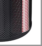 Samhe Coffee Cup Dispenser, Rotatable Cups and Lids Holder for 5-16oz Cups 4 Compartment Coffee C...