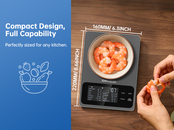 Scale with Nutritional Calculator