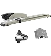 Craftinova Long Reach Stapler,with 2000 Staples &amp; Stapler Remover Full Strip,20-25 Sheet Capacity...