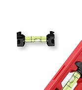 KATA Torpedo Level Magnetic with Light: 9 Inch Shockproof Small Leveler Tool with Ruler - 3 Bubbl...