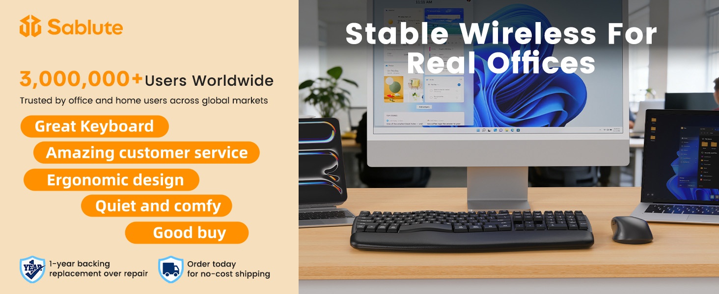 quiet keyboard and mouse