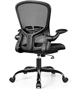 FelixKing Office Desk Chairs, Ergonomic PC Desk Chair with Wheels, Adjustable Lumbar Support and ...