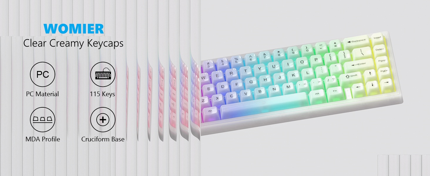 60% keyboard 75% keyboard pbt keycaps custom keycaps keyboard keycaps pudding keycaps