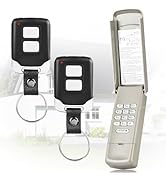 for liftmaster Chamberlain Craftsman Garage Door Keypad and Garage Door Opener Remote Universal, ...