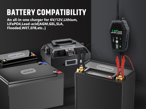 3 amp battery charger