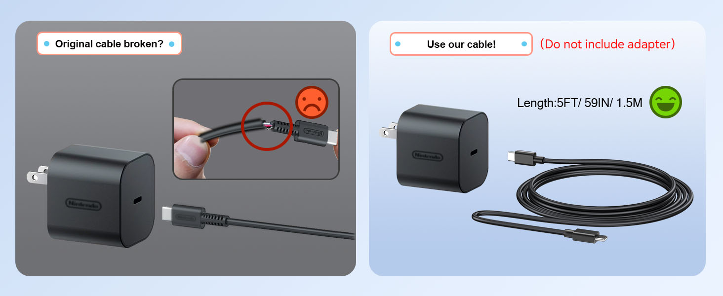 Charging cable for Nintendo Switch 2 is built to outlast daily wear and tear