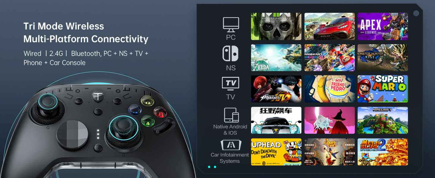 Thunderobot G80TS Wireless Controller for PC