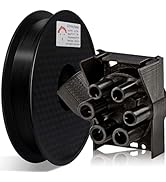 RepRapper PA12-CF 3D Printing Filament, Nylon Filament 1.75mm, 500g Nylon Carbon Fiber Filament, ...