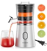 FOHERE Electric Citrus Juicer Squeezer, Automatic Orange Juicer with Power Cord, One Touch Operat...