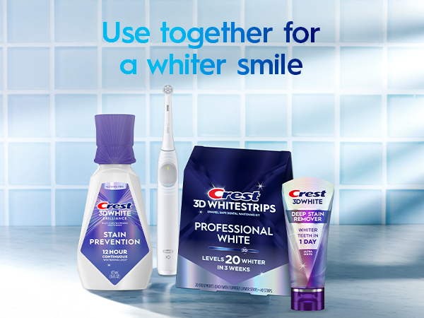 Use together for a whiter smile