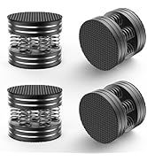 Tertullus Speaker Spikes 4PCS HiFi Spring Speaker Isolation Feet, Aluminum Non-Slip Shockproof Tu...