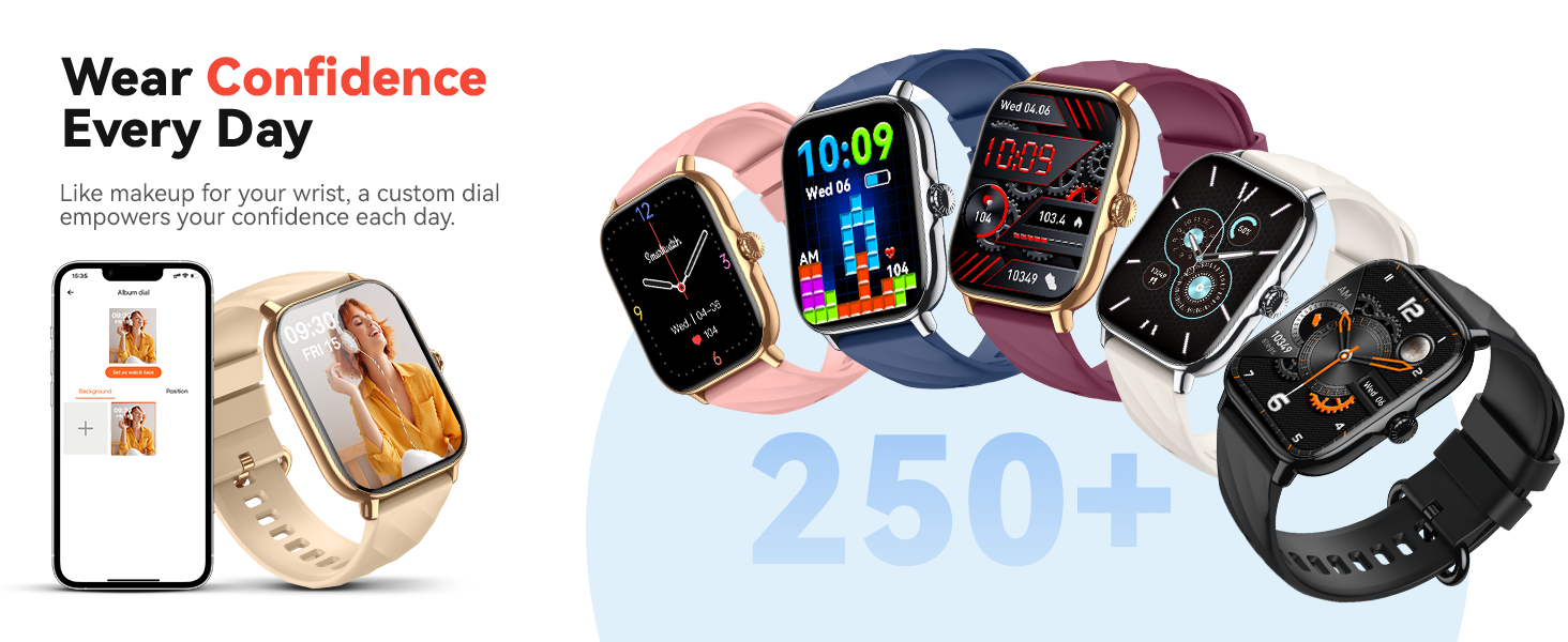 multiple watch faces that fit your life